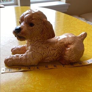 Goebel Large Tan Dog Figurine. Great Condition.